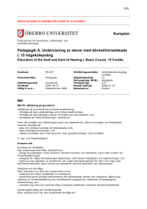 Se denna kursplan som PDF