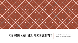 Psykodynamiska perspektivet