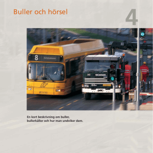 Buller och hörsel