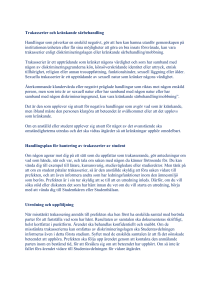 trakasserier och kränkande särbehandling, information till studenter