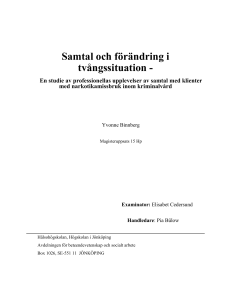 Samtal och förändring i