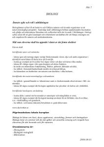 PILGRIMSSKOLANS MATTEARBETSPLAN
