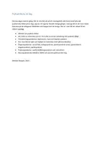 Psykiatrikurs, en dag