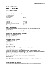 Bimectin vet. oral paste