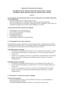 Propolipid emulsion for injection or infusion PL
