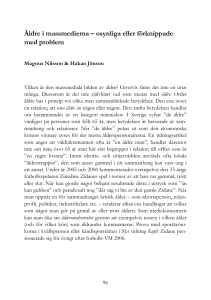 Äldre i massmedierna