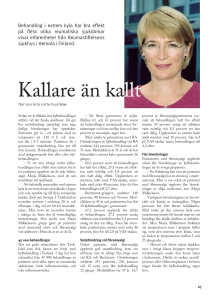 Kallare än kallt
