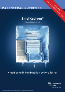 SmofKabiven - Fresenius Kabi