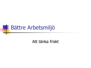 Att tänka friskt