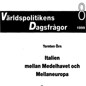 Världspolitikens Oagsfrågor