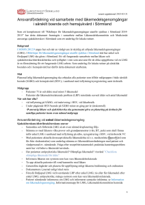 Bilaga 2.15. Ansvarsfördelning Läkemedelsgenomgångar SÄBO