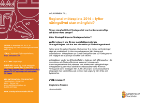 Program - Länsstyrelserna