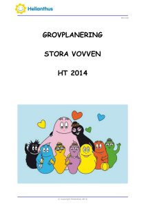 självutvärdering - Helianthus förskolor