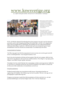 15 dec 2011: Hur kampanjen mot psykiatrin