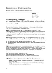 Socialstyrelsens patientregister