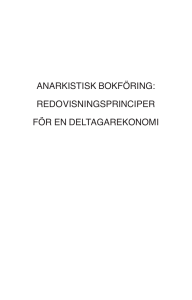 anarkistisk bokföring: redovisningsprinciper för en deltagarekonomi