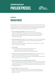 Riktlinjer - beskrivning Indikatorer.indd