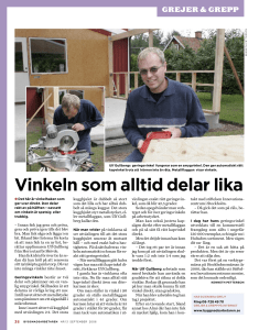 Vinkeln som alltid delar lika