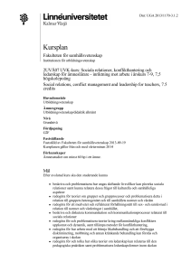 Kursplan