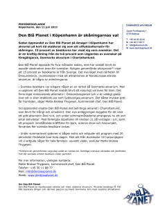 Den Blå Planet i Köpenhamn är skåningarnas val