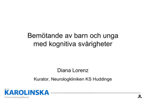 Bemötande av barn och unga med kognitiva svårigheter