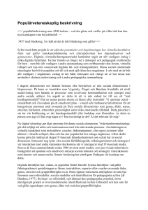 Populärveteneskaplig beskrivning
