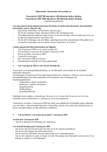 Vancomycin MIP powder for solution for infusion PL