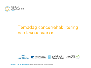 Cancerrehabilitering