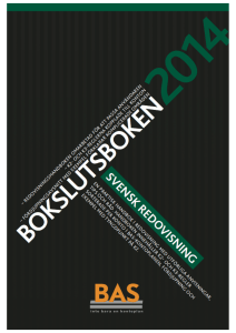 Redovisningshandboken 2013