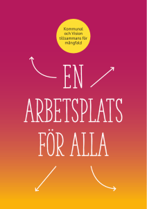 En arbetsplats för alla
