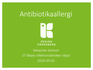 Antibiotikaallergi