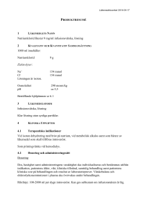Natriumklorid Baxter solution for infusion SmPC