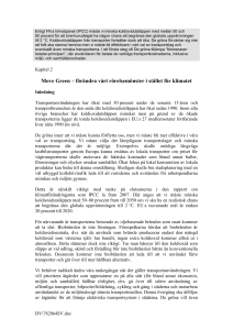 Climate change and transport policy