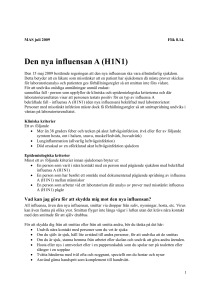 Influensa H1N1