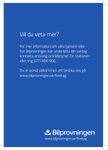 Vill du veta mer?