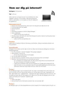 Vem ser dig på internet?