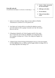 Läxa vecka 46 - WordPress.com