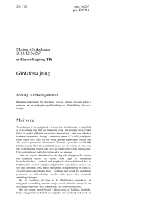 FP1216 - Riksdagens öppna data
