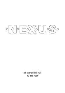 ett scenario till kult av åsa roos