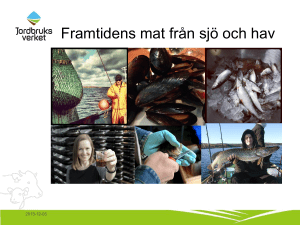 Framtidens mat från sjö och hav
