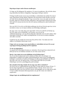 Regeringen skapar andra klassens medborgare LO säger nej till