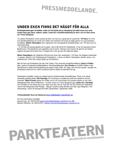 UNDER EKEN FINNS DET NÅGOT FÖR ALLA