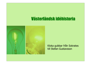 Västerländsk idéhistoria