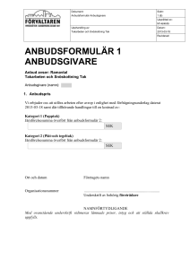 Formulär - Mercell