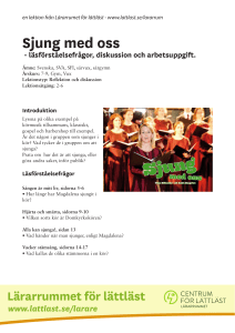 Sjung med oss