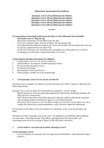 Quetiapin Actavis film-coated tablet PL
