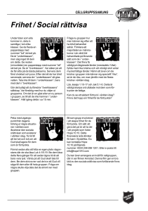 Frihet / Social rättvisa