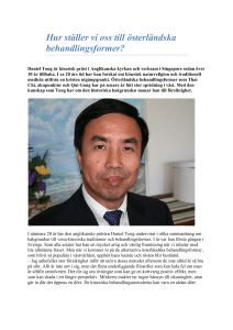 Daniel Tong är kinesisk präst i Anglikanska kyrkan och verksam i