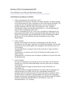 vetenskap, kunskap, sanning