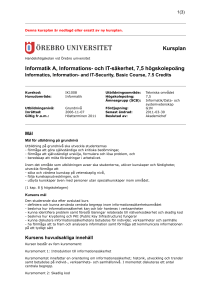 Se denna kursplan som PDF